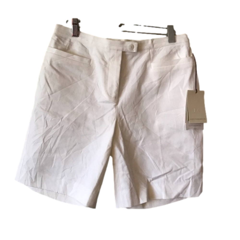 Cutter and Buck brand new white shorts.